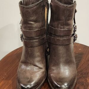 G.I.L.I. Dark Brown Ankle Booties